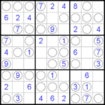 Судоку “Чет-нечет” 9х9 #59 легкий