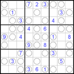 Судоку “Чет-нечет” 9х9 #41 средний