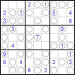 Судоку “Чет-нечет” 9х9 #42 средний