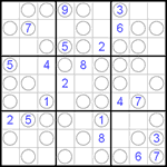 Судоку “Чет-нечет” 9х9 #45 средний