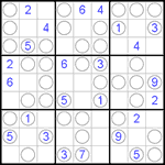 Судоку “Чет-нечет” 9х9 #46 средний