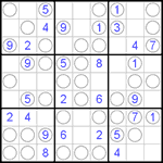 Судоку “Чет-нечет” 9х9 #49 средний