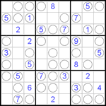 Судоку “Чет-нечет” 9х9 #51 средний