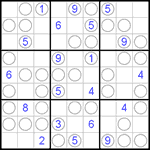 Судоку “Чет-нечет” 9х9 #52 средний