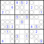 Судоку “Чет-нечет” 9х9 #58 средний