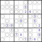 Судоку “Чет-нечет” 9х9 #45 трудный