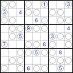 Судоку “Чет-нечет” 9х9 #47 трудный