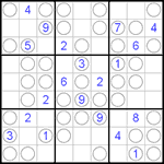 Судоку “Чет-нечет” 9х9 #35 очень трудный