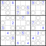 Судоку “Чет-нечет” 9х9 #44 очень трудный