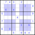 Виндоку 9х9 #12 трудный