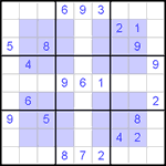 Виндоку 9х9 #13 трудный