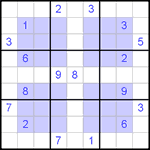 Виндоку 9х9 #15 трудный