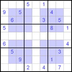 Виндоку 9х9 #1 очень трудный