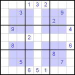 Виндоку 9х9 #2 очень трудный