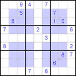 Виндоку 9х9 #3 очень трудный