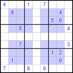 Виндоку 9х9 #6 очень трудный