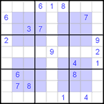 Виндоку 9х9 #10 очень трудный