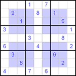 Виндоку 9х9 #13 очень трудный