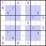 Виндоку 9х9 #14 очень трудный