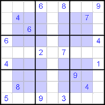 Виндоку 9х9 #15 очень трудный