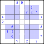 Виндоку 9х9 #18 очень трудный