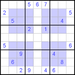 Виндоку 9х9 #22 очень трудный