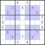 Виндоку 9х9 #24 очень трудный