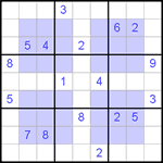 Виндоку 9х9 #25 очень трудный