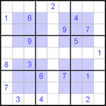 Виндоку 9х9 #27 очень трудный