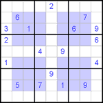 Виндоку 9х9 #28 очень трудный