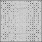 Японская мозаика #107 “Шахматы”