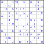 Судоку 12х12 #31 легкий