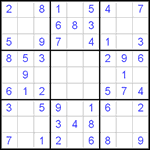 Судоку 9х9 #452 легкий