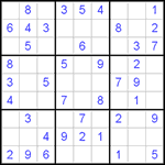 Судоку 9х9 #471 легкий