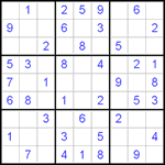 Судоку 9х9 #474 легкий