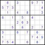 Судоку 9х9 #480 легкий