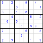 Судоку 9х9 #422 средний