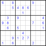 Судоку 9х9 #428 средний