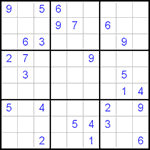 Судоку 9х9 #429 средний