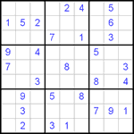 Судоку 9х9 #432 средний