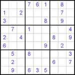 Судоку 9х9 #433 средний