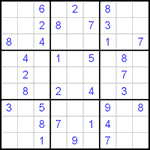 Судоку 9х9 #435 средний