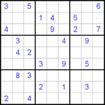 Судоку 9х9 #440 средний