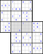 Судоку-сэнсэй #11 средний