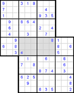 Судоку-сэнсэй #12 средний