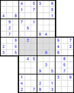 Судоку-сэнсэй #13 средний