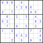 Судоку 9х9 #481 легкий