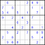 Судоку 9х9 #511 легкий