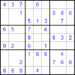 Судоку 9х9 #512 легкий