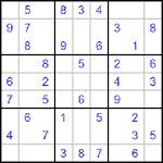 Судоку 9х9 #513 легкий